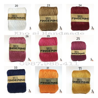 Sợi cotton bóng 100gr (Mã 01 đến 42)