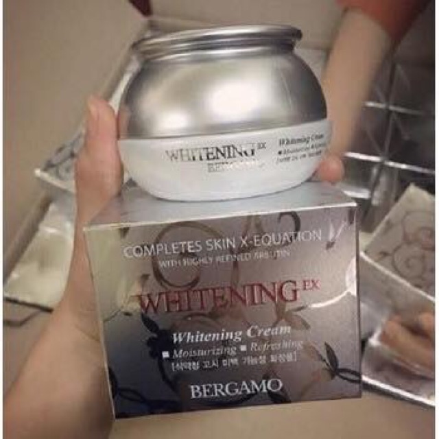 Kem Dưỡng Trắng Da Bergamo Whitening EX Whitening Cream