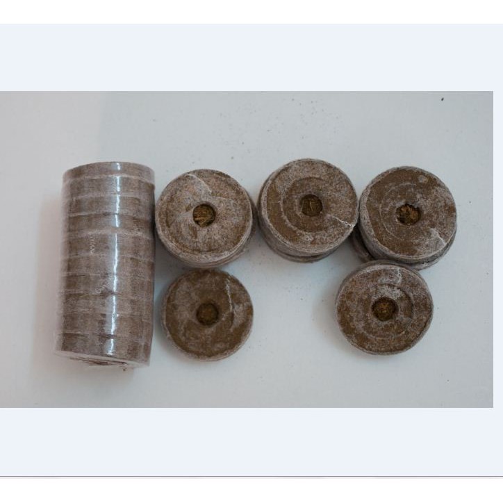 Viên nén ươm hạt xơ dừa - viên nén ươm hạt - 10 viên -sth