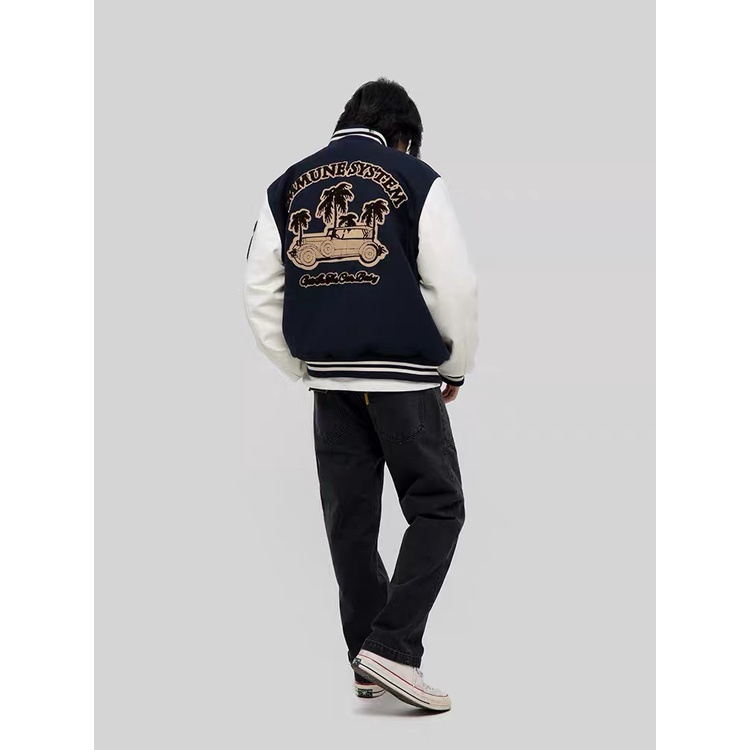 Áo khoác Varsity LS xe hơi Quảng Châu .