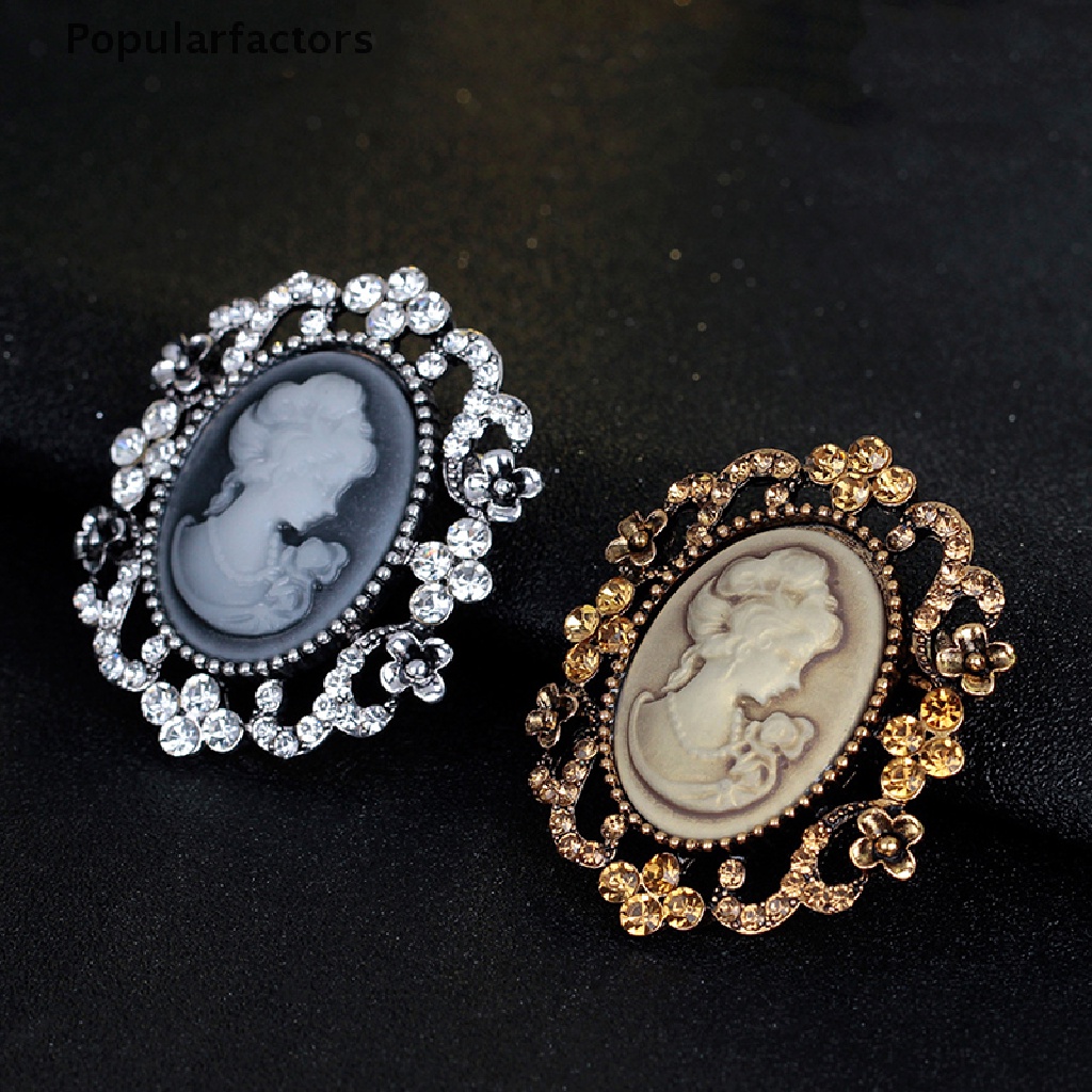 Trâm Cài Áo Đính Đá Pha Lê Phong Cách Cổ Điển 1