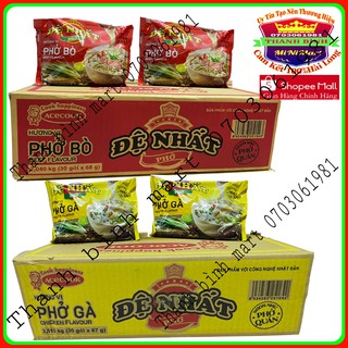 Thùng Phở Bò Đệ Nhất 30 gói x 68g