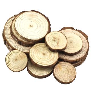 Miếng Gỗ Tròn Dùng Trang Trí Tiệc Cưới DIY