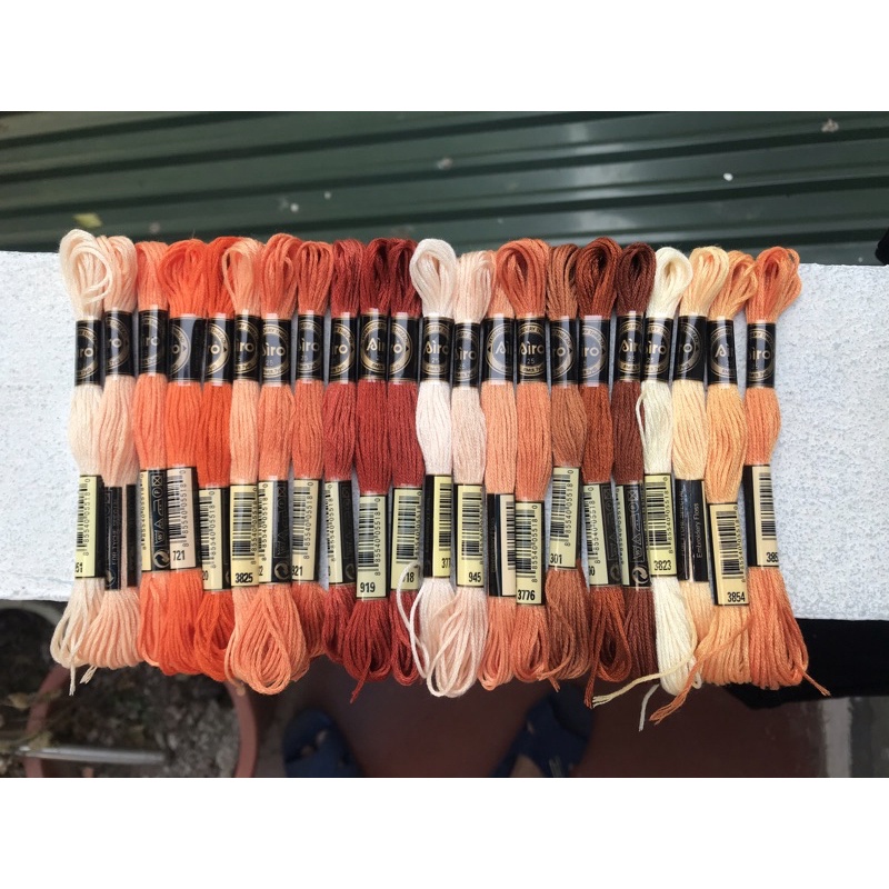 Combo chỉ thêu và gương