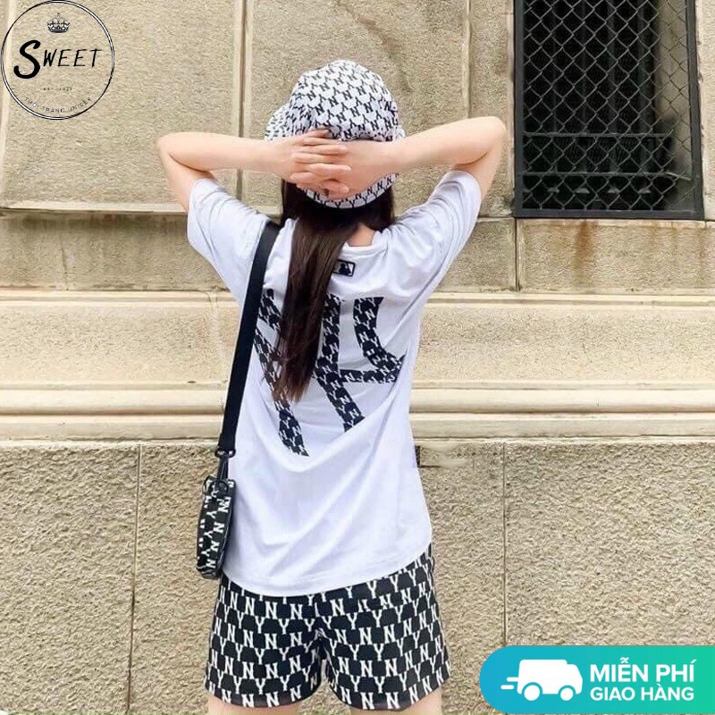 Set đồ nữ BT11 unisex, bộ đồ quần áo thể thao thun nữ dáng rộng phong cách Hàn Quốc, chất vải siêu mát