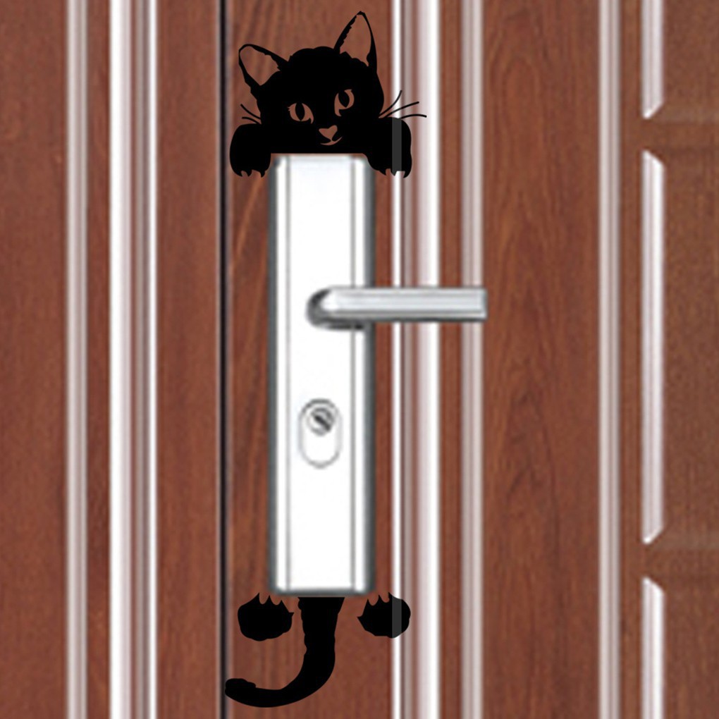 DIY Little Cat Light Switch Sticker Wall Sticker Decal Home Decoration