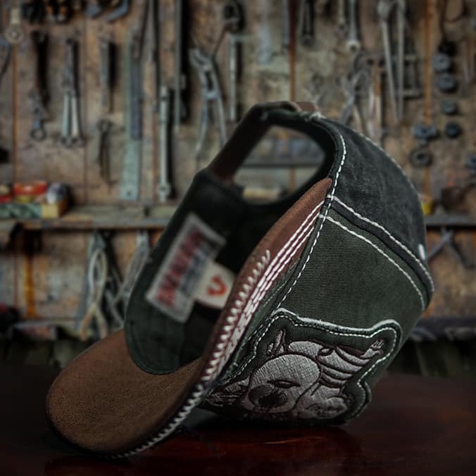 Nón lưỡi trai  ÔNG ĐỊA TRUE RELIGION Chính hãng màu rêu mới lạ, chất lượng cao cấp.