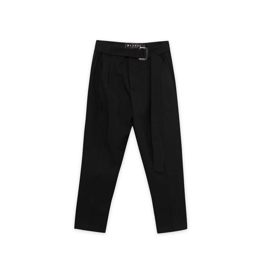 BLANKESPACE Quần Dài Ống Xuông Elio Black Pants Vải Cotton Sợi Chéo Thời Trang Nam Nữ Unisex