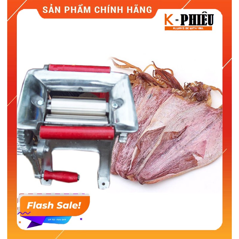 Máy cán mực máy cán khô mực VC-M17 Chính hãng LÕI 10CM INOX Chống gỉ