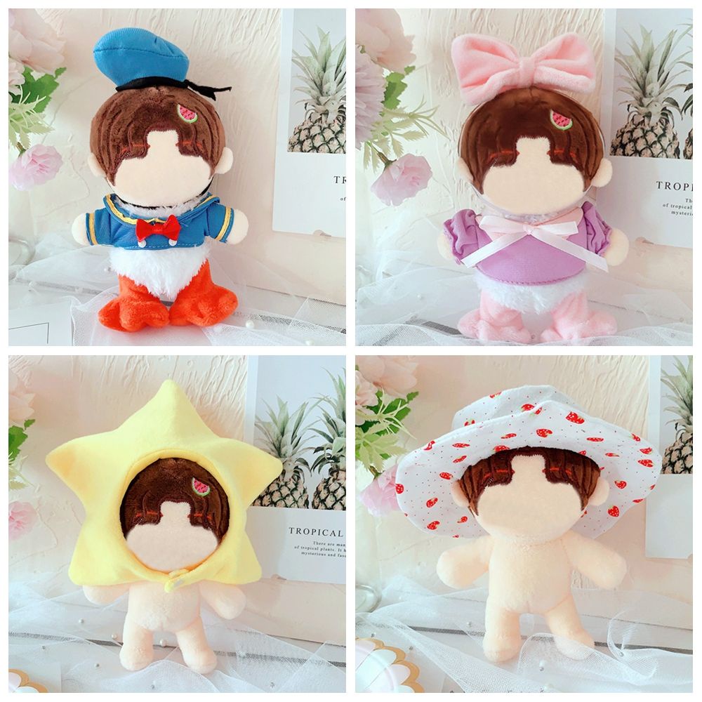 Bebetterm 15cm Doll Clothes Cute Doll's Clothing Accessories DIY Toys Dress Kids Gifts
