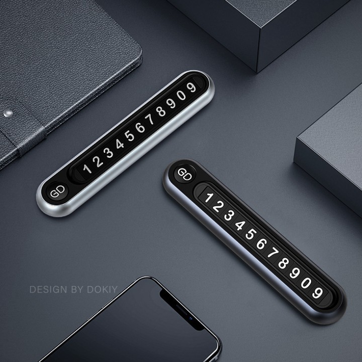 Bảng số điện thoại cao cấp trên ô tô DK-GD211 - phukienotovagiadung