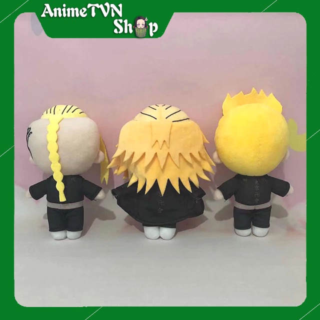 Búp bê nhồi bông hình nhân vật Anime Manga Tokyo Revengers (Kịch Trường Của Takemichi) (20 cm) - Cute dễ thương