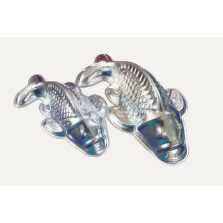 Combo 2 Khuôn Đổ Rau Câu Hình Cá Chép Cao Cấp