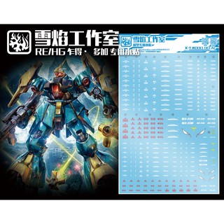 Decal nước RE 1/100 Jagd Doga