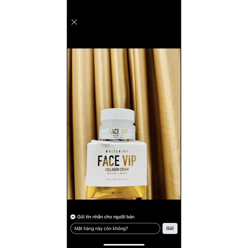 Face Vip Sica White / Dưỡng trắng da tự nhiên