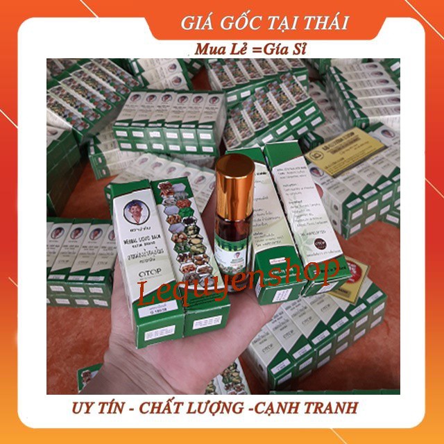 [Combo]12 Chai Dầu lăn 22 vị thảo dược OTOP THAILAND 8ml.