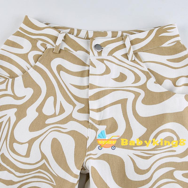 Quần Dài Nữ Lưng Cao Ống Rộng Thời Trang Năng Động | BigBuy360 - bigbuy360.vn