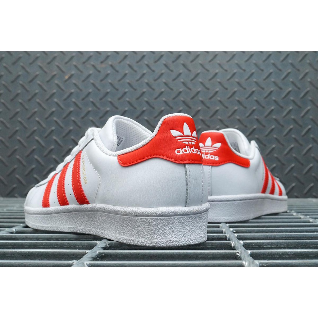 Giày thể thao Adidas SuperStar Gold Red White