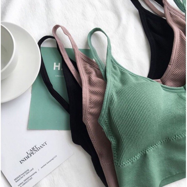 [HOT] ÁO BRA LEN TĂM CHỮ U QUAI MẢNH MÃ 367 SIÊU SEXY | BigBuy360 - bigbuy360.vn