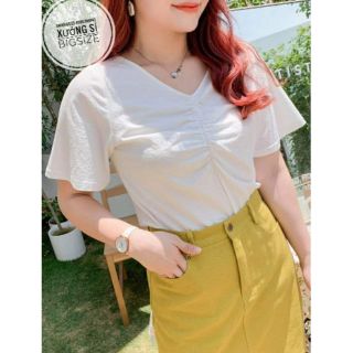 Áo rút dây ngực chất xốp nhăn 60-90kg ms24