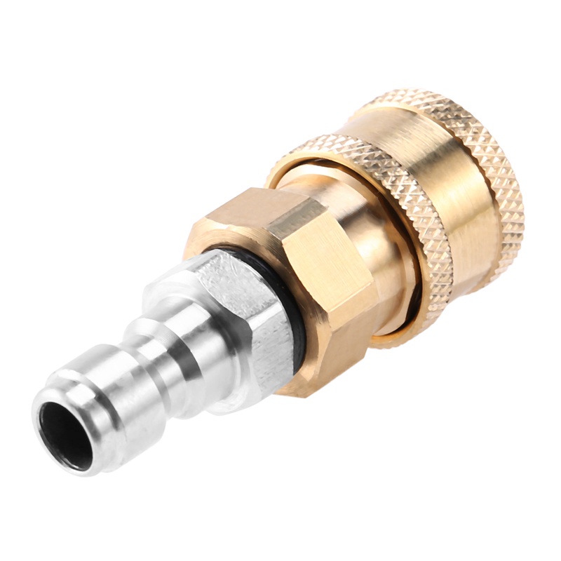 Bộ Đầu Nối Vòi Phun Nước Áp Suất 1 / 4 Inch Kèm 10 Vòng Đệm O-Ring.5000 Psi