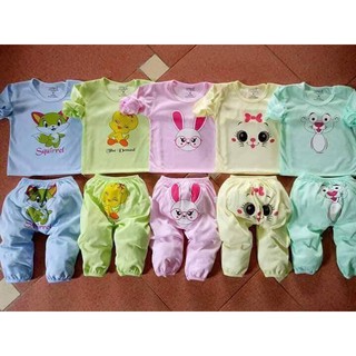 Set 5 bộ carter dài tay cho bé