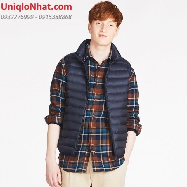 Áo lông vũ gile nam Uniqlo
