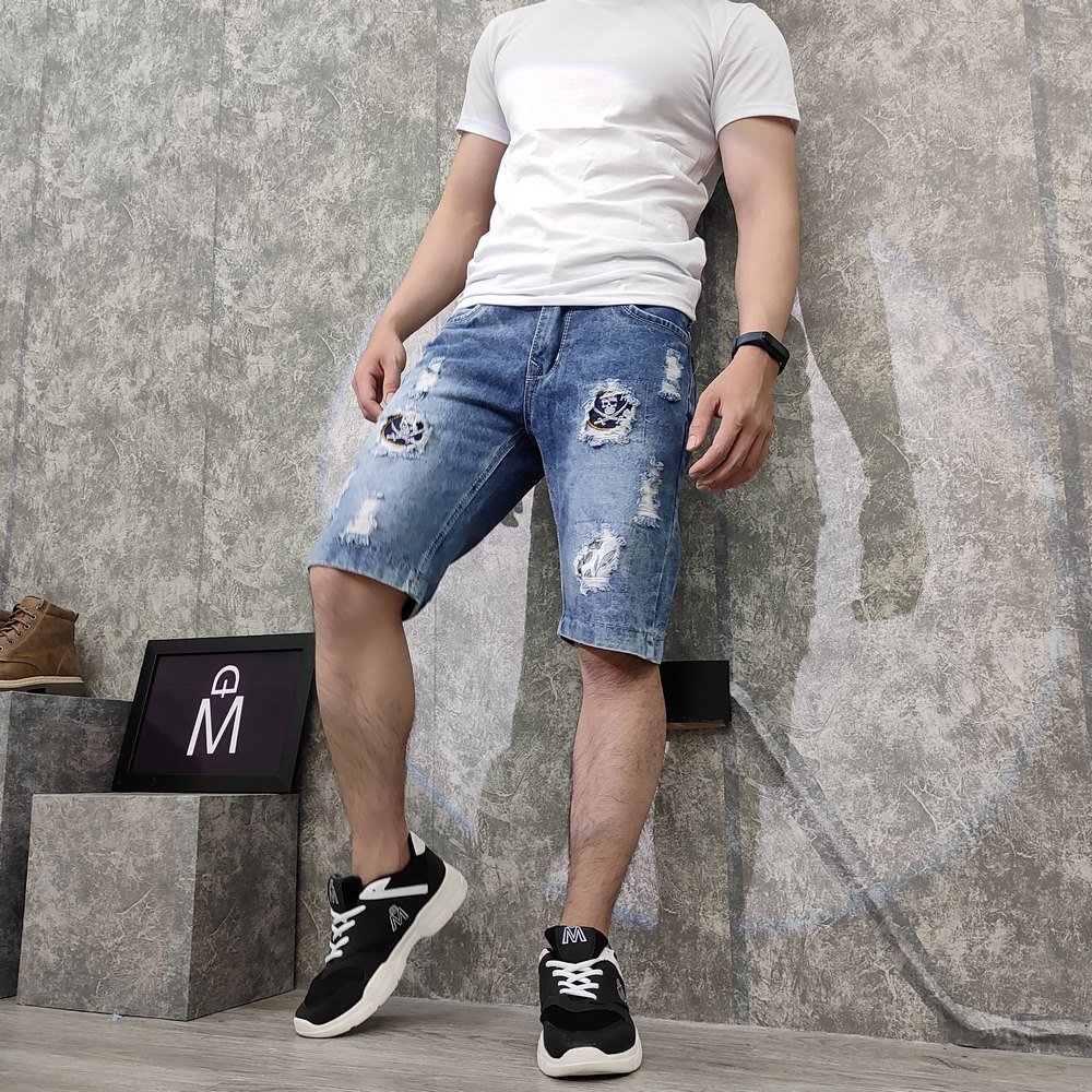 Quần short jean nam MĐ Q647