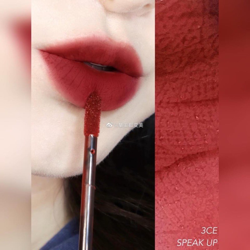 SON 3CE VELVET LIP TINT SPEAK UP – ĐỎ PHA NÂU ÁNH HỒNG