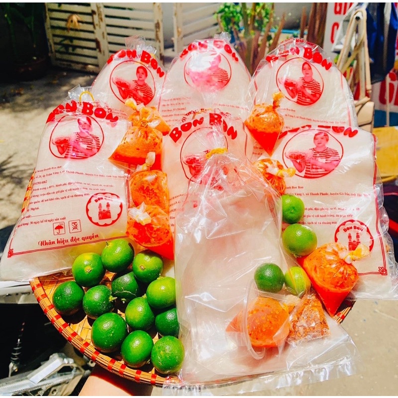 Bánh Tráng Ớt Tắc Chấm Cay Bon Bon