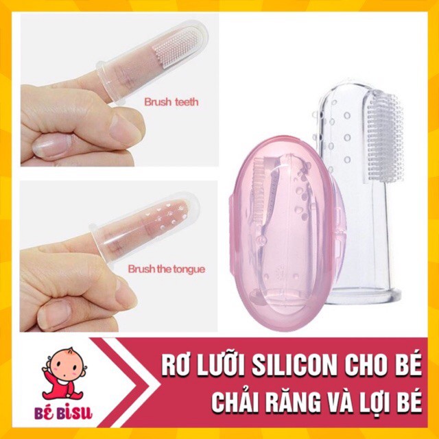 Rơ lưỡi silicon cho bé