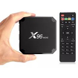 ( HÀNG CHÍNH HÃNG) Đầu Android TV Box X96mini, 2GB ram, 16GB bộ nhớ trong, Android TV 9