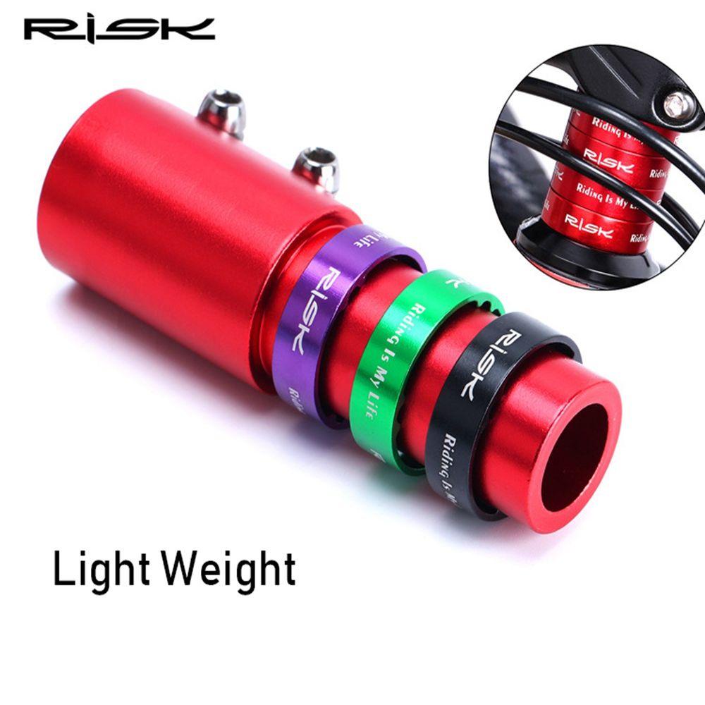 Bộ 4 Vòng Đệm Phuộc Trước Bằng Nhôm Thiết Kế Rỗng Cho Xe Đạp MTB