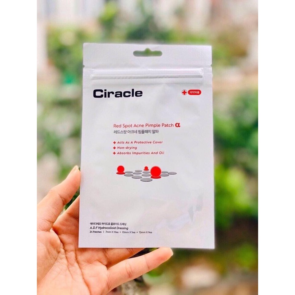 Miếng dán Mụn Ciracle Red Spot Acne Pimple Path 24 Miếng