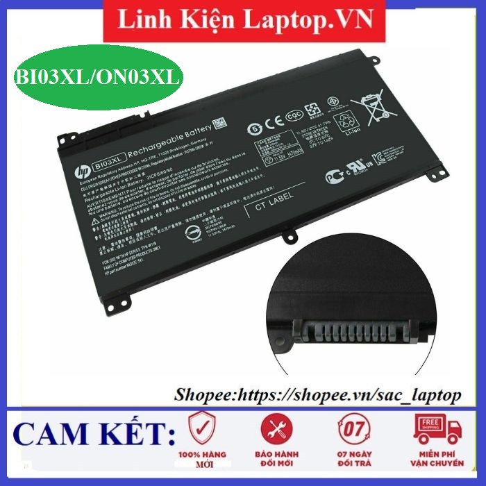 Pin laptop HP Pavilion x360 13-u108tu, 13-u107tu