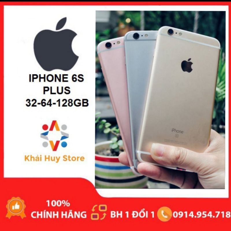 [Mã SVC-81865358 hoàn 50%] Điện Thoại IPhone 6s Plus Lock và Quốc Tế- Hàng Chính Hãng Nguyên Bản đẹp như mới