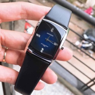 Đồng hồ nam Armitron xanh vuông độc đáo rất rẻ của Mỹ