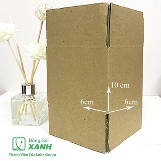 Combo 170 Hộp carton size 6x6x10 đóng hàng