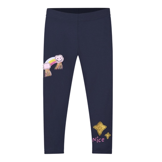 Quần legging dài thêu nổi 3D cao cấp UNICORN NGỰA PONY CẦU VỒNG cho bé gái chất thun co dãn MẪU MỚI 2022