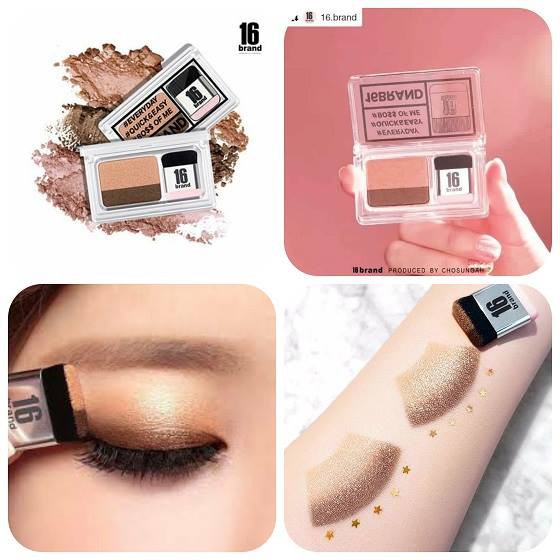 Phấn Mắt 16 Brand Sixteen Eye Magazine AllAbout Eye