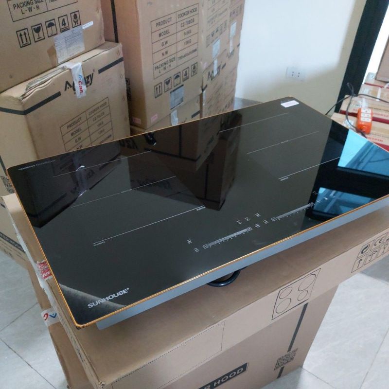 Bếp Từ Đôi Kính Inverter SUNHOUSE SHB DI08PLUS