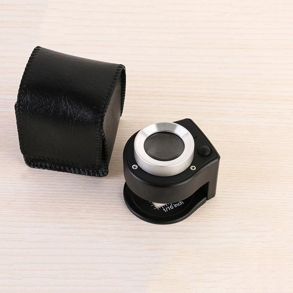 Kính Lúp Cầm Tay 6 LED UV Có Thể Dùng Xem Tiền Xu / Tem Trang Sức