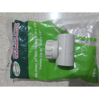 Tê ren trong PPR 25x1/2"