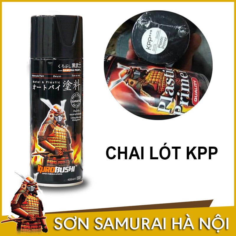 Chai sơn Samurai lót KPP - Sơn Nhựa Nhám