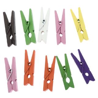 Set 10 Kẹp Gỗ Treo Ảnh