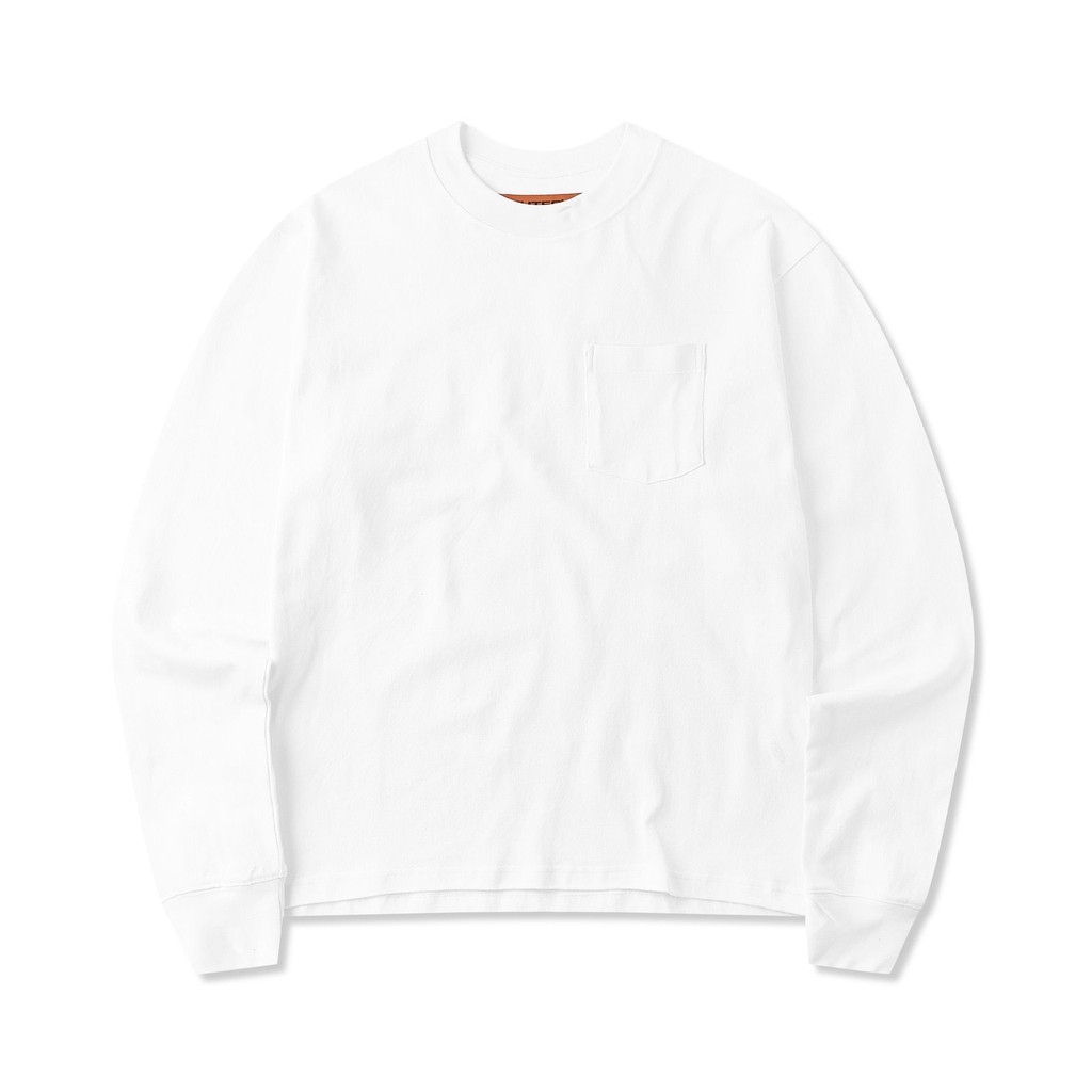 [Mã SKAMCLU7 giảm 10% Tối Đa 50K đơn 0Đ] Áo thun trơn nam dài tay Beuter Blank Cream Long Sleeve T-Shirt