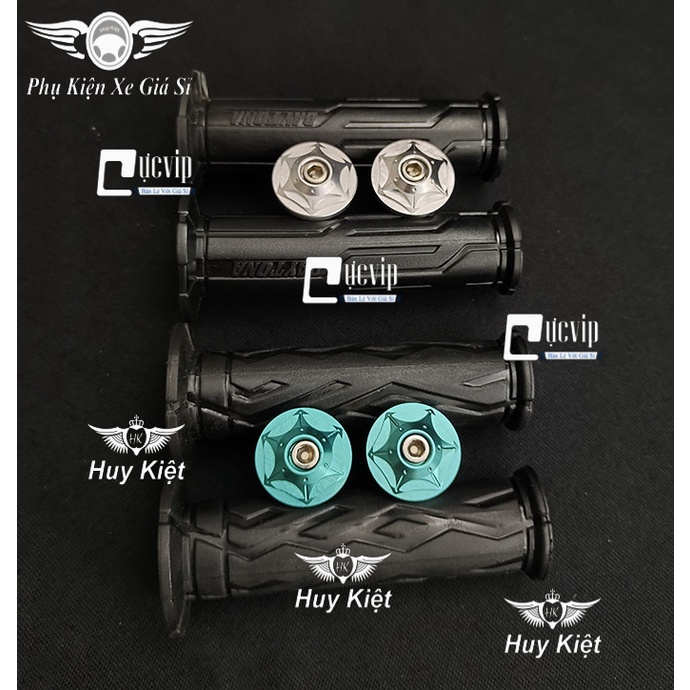 [Rẻ Vô Địch] Combo Bao Tay Kiểu Z1000 + Gù Tay Lái Nhôm CNC Kiểu Sao Gắn Mọi Loại Xe 5162
