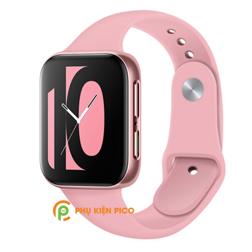 Dây Đồng Hồ Oppo Watch 41mm 46mm Dây Cao Su Đồng Hồ Siêu Mềm Nhiều Màu