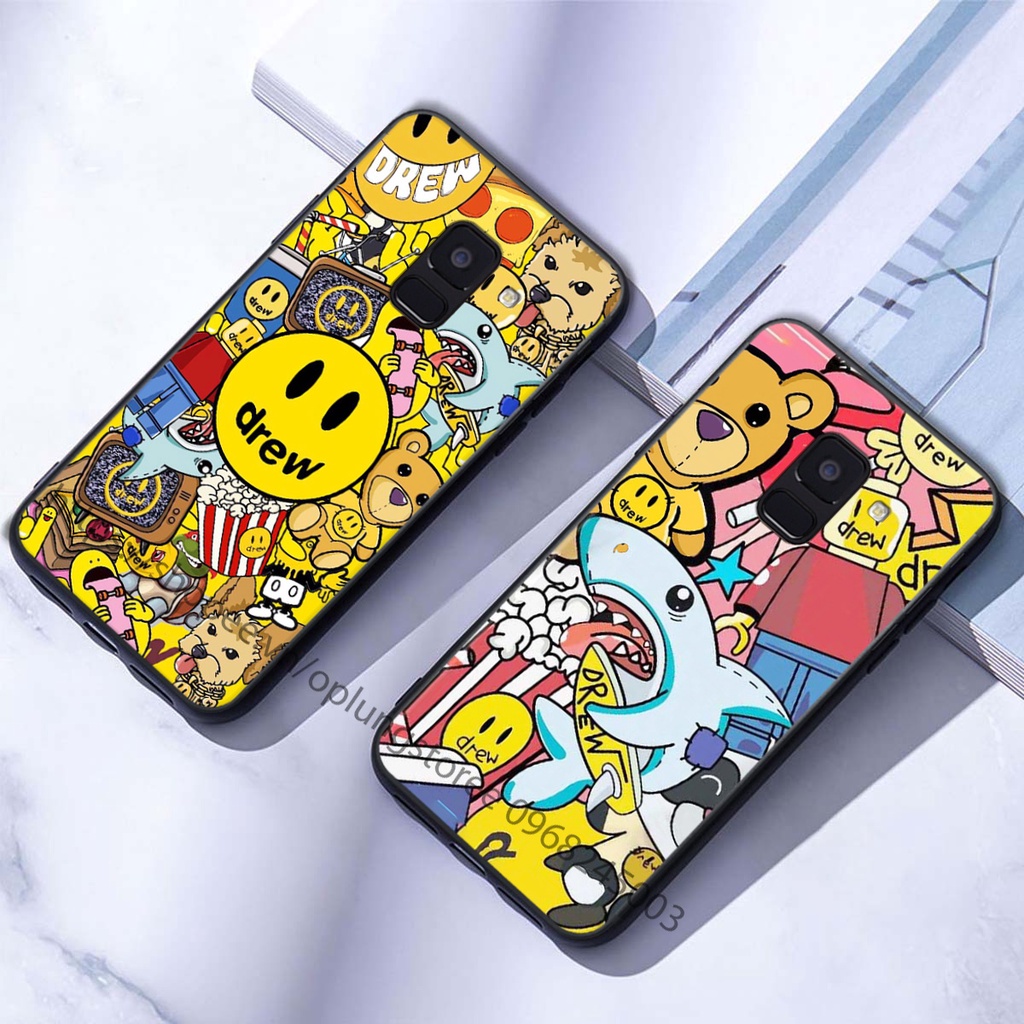 Ốp lưng Samsung A6 2018/ A6 Plus/ A8 2018/ A8 Plus / J8 in hình thương hiệu thời trang đa sắc cá tính.