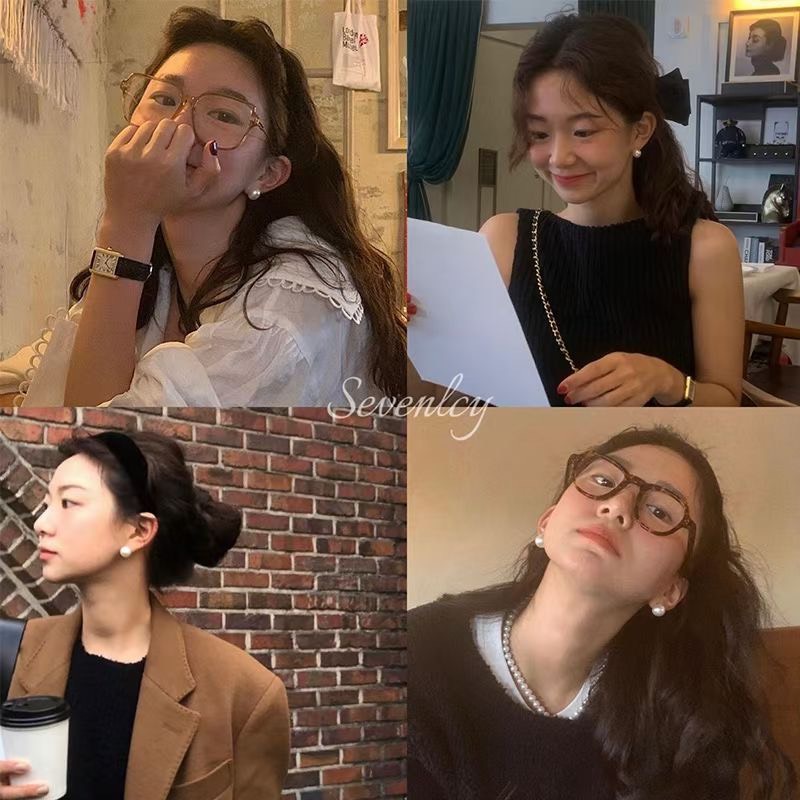 Bông tai nữ ngọc châu nhân tạo Ròm House chuôi bạc 925 kiểu Hàn Quốc phụ kiện trang sức thời trang đẹp - ms3913